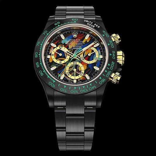 AET REMOULD 勞力士 地通拿 CHARLES THE GREAT 全陶瓷手錶 Rolex Ceramic Daytona | WORLDTIMER