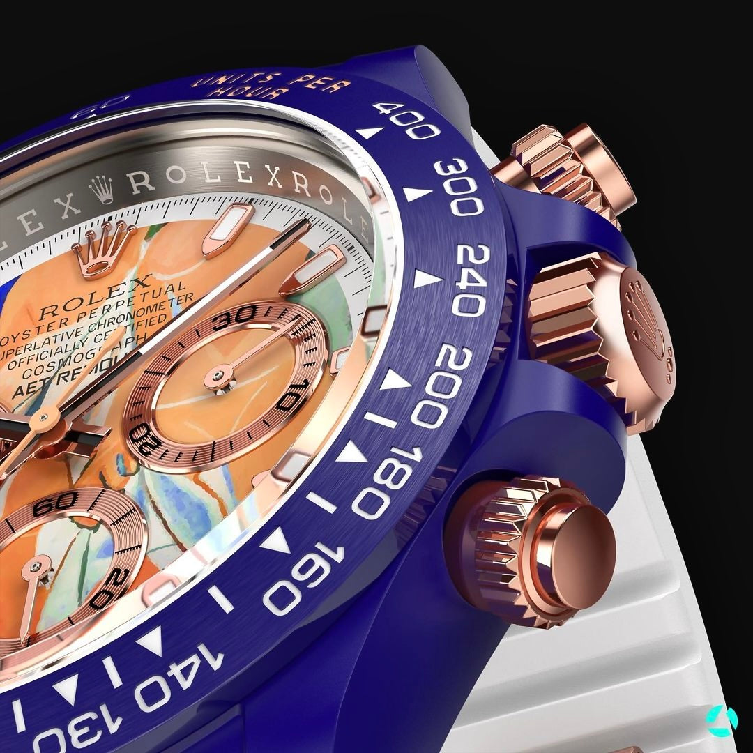 AET REMOULD 勞力士 地通拿 LES DEMOISELLES D’AVIGNON 陶瓷手錶 Rolex Ceramic Daytona | WORLDTIMER