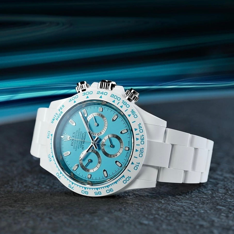 AET REMOULD 勞力士 地通拿 ABU DHABI 全陶瓷手錶 | WORLDTIMER