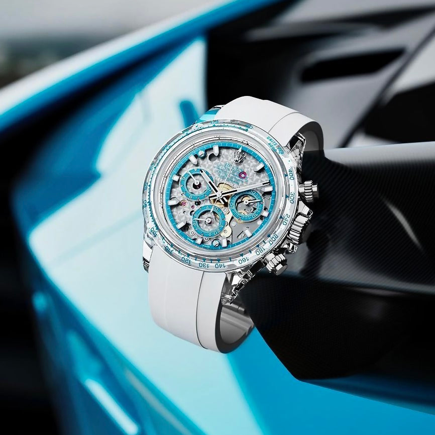 AET REMOULD Rolex Daytona ABU DHABI SAPPHIRE | WORLDTIMER