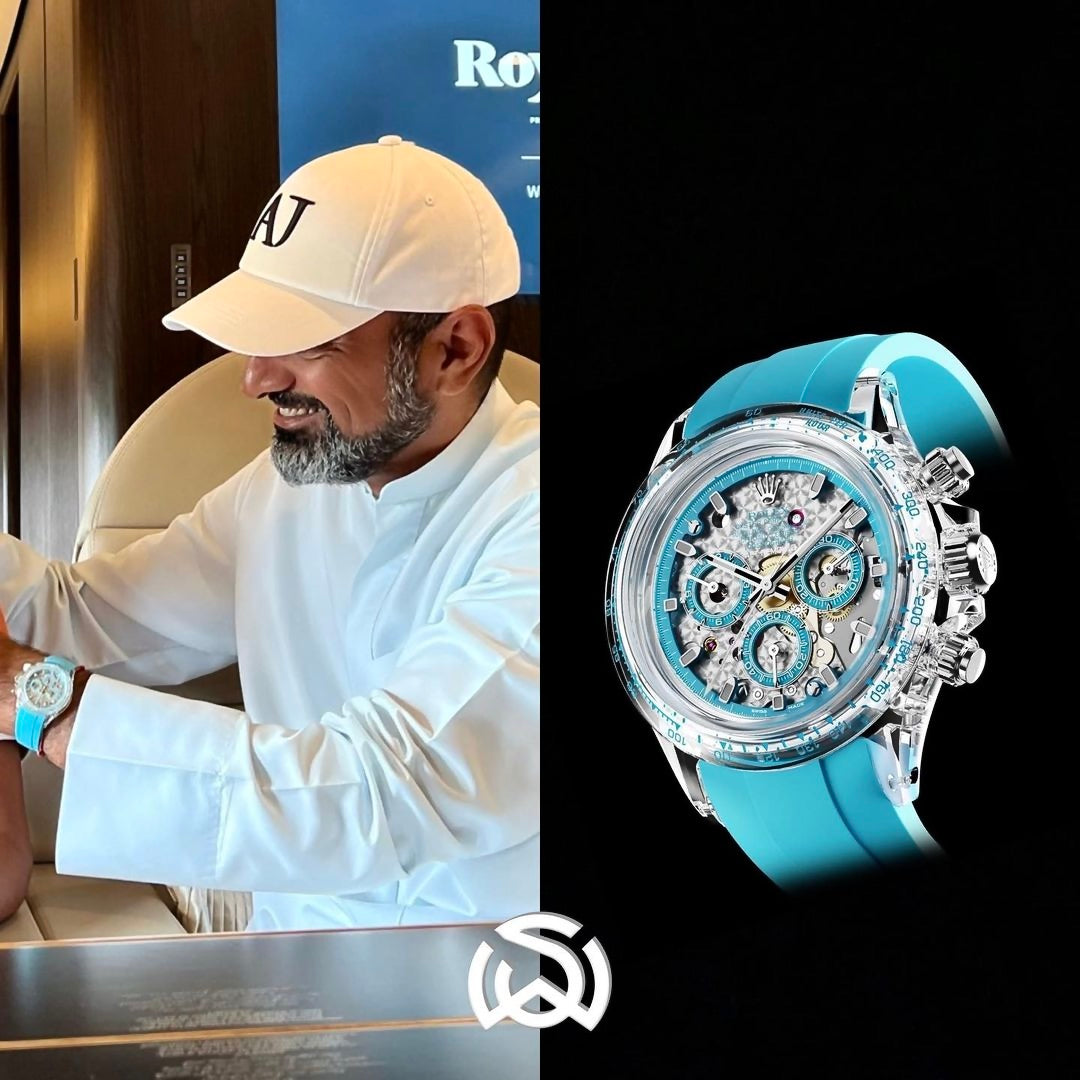 AET REMOULD Rolex Daytona ABU DHABI SAPPHIRE | WORLDTIMER