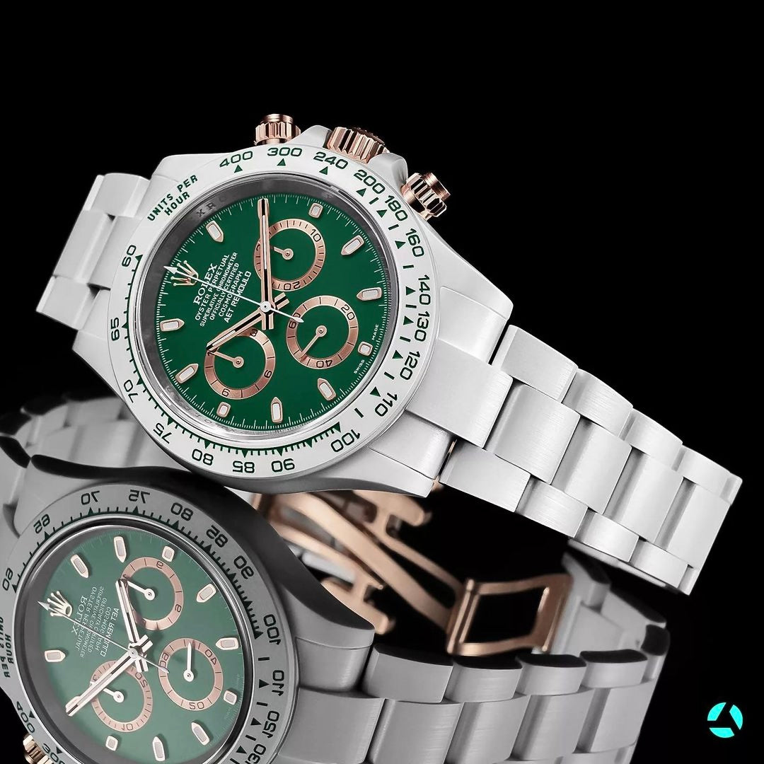 Buy AET REMOULD Rolex Ceramic Daytona BRITISH RACING GREEN Online