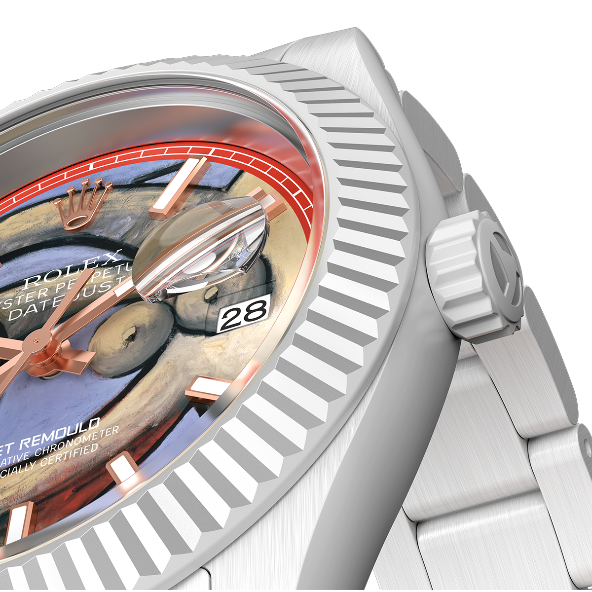 Rolex Datejust AET Remould x Picasso RECLINING NUDE 勞力士 Datejust 全陶瓷手錶 | WORLDTIMER