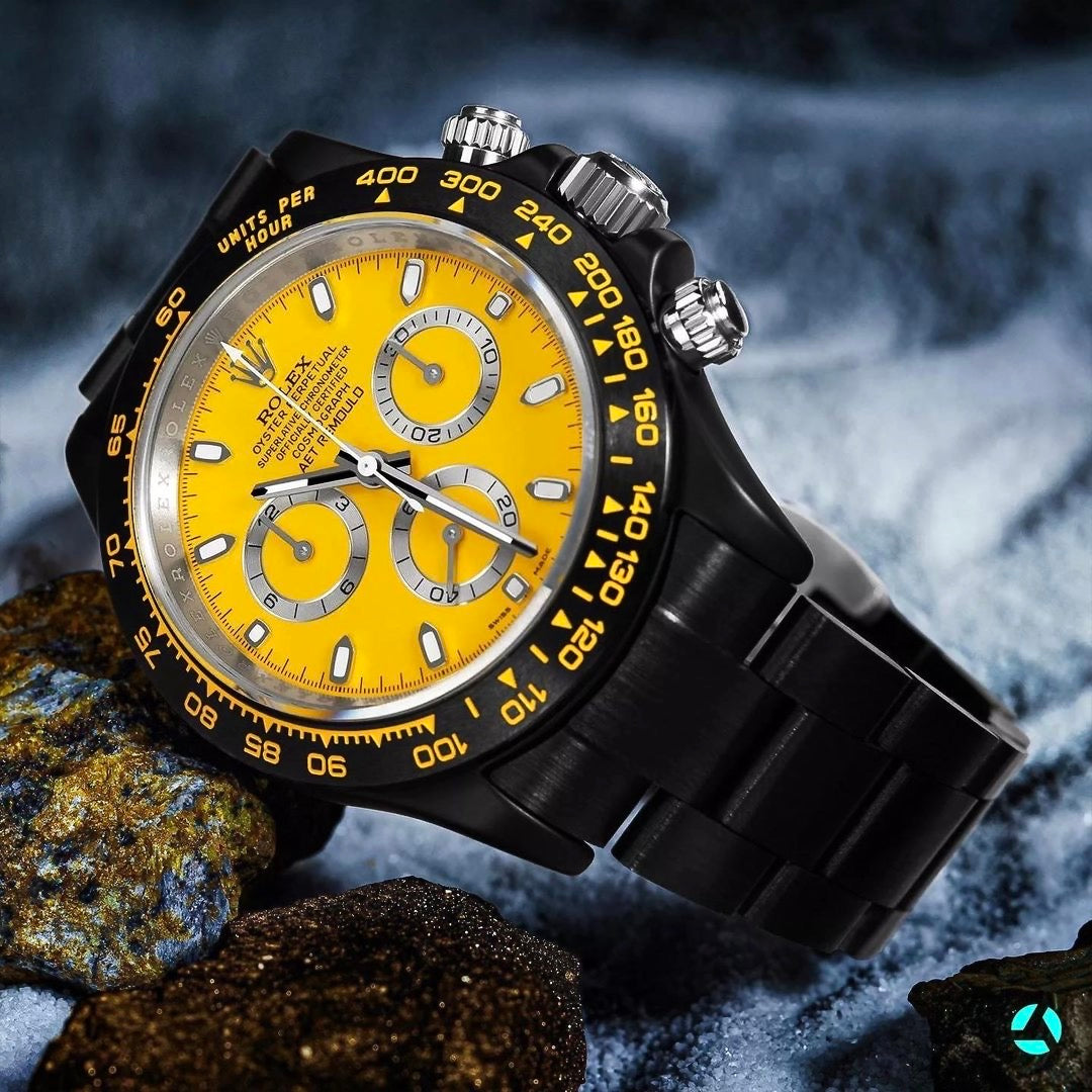 Buy AET REMOULD Rolex Ceramic Daytona RACING YELLOW Online