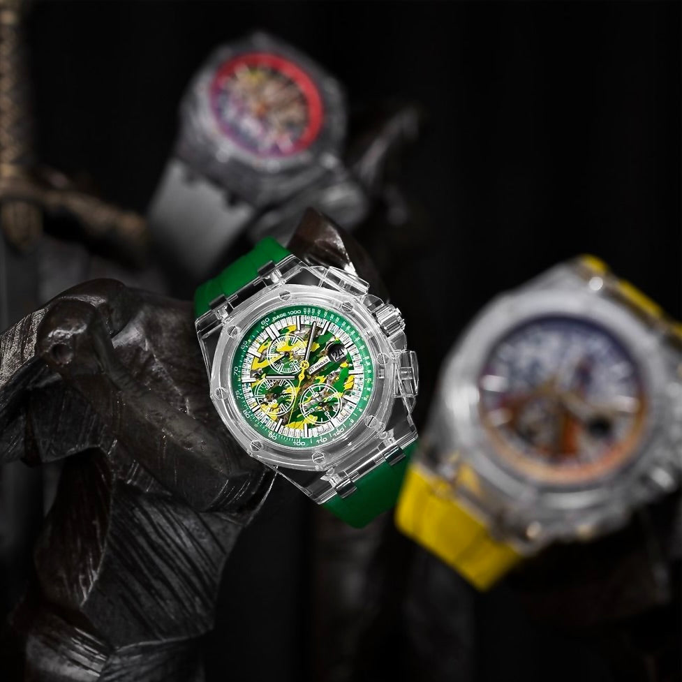 AET REMOULD AP Offshore "CHAMELEON" Sapphire Watch | WORLDTIMER