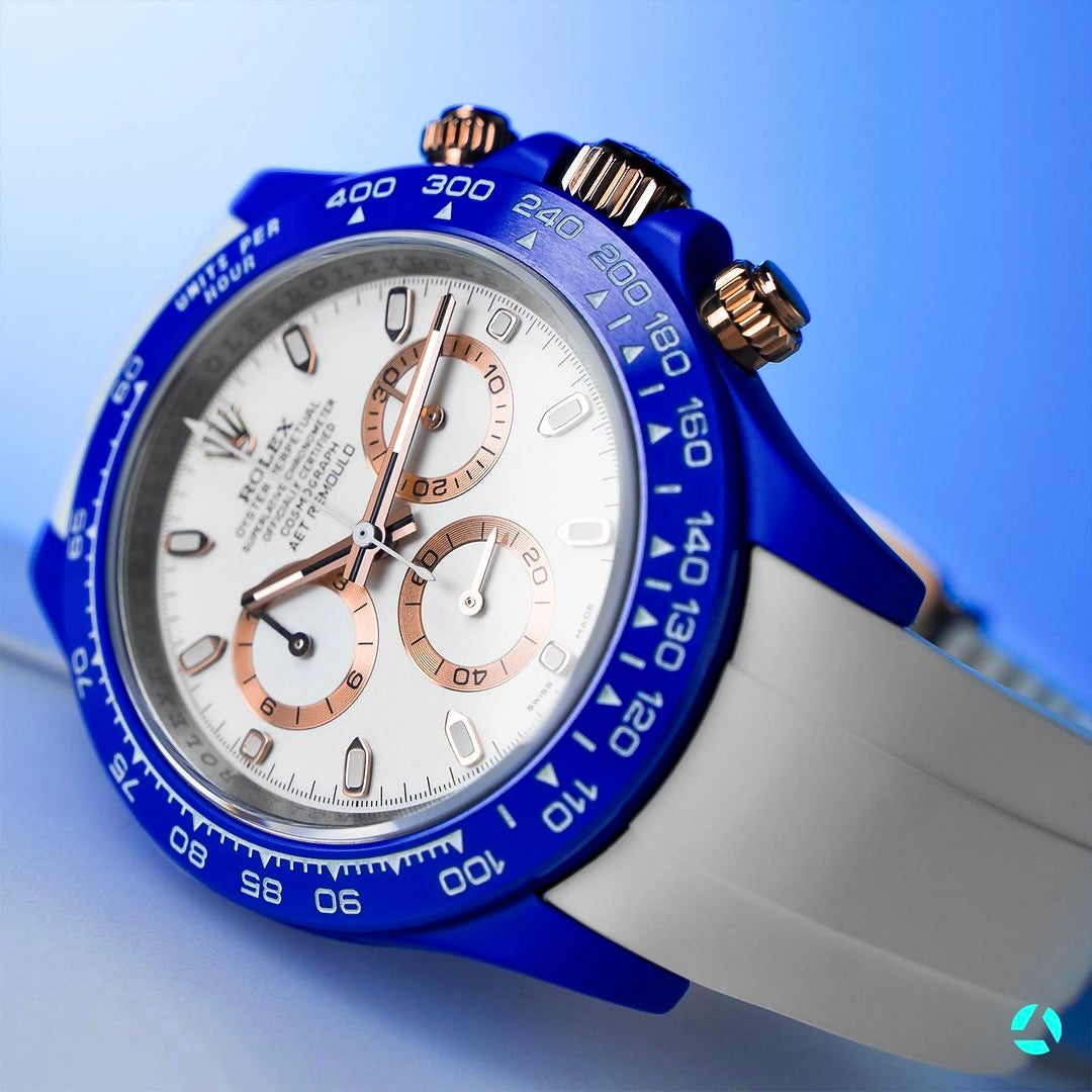 Buy AET REMOULD Rolex Daytona BLUE WHITE CLASSIC Online WORLDTIMER