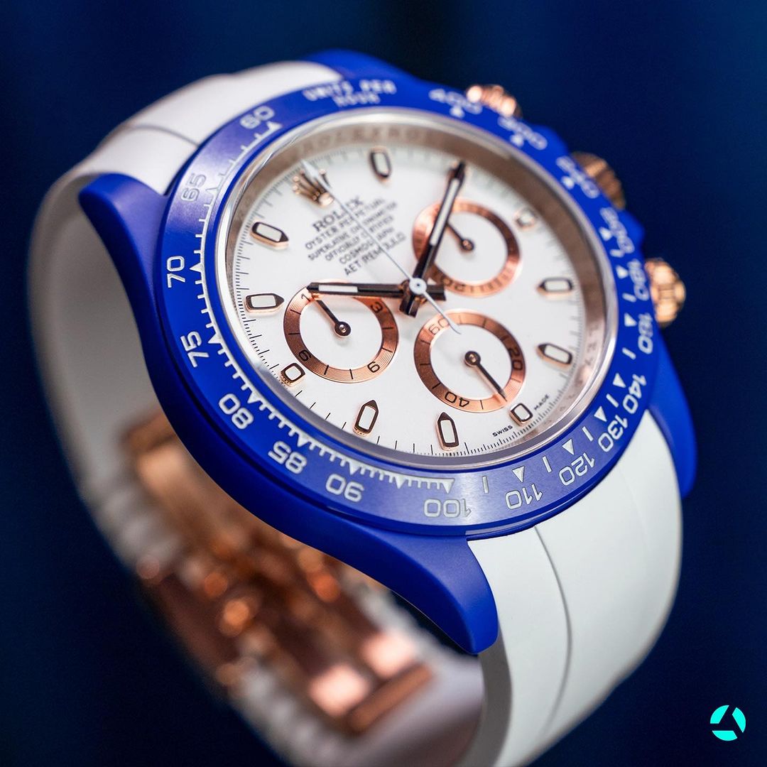 Rolex best sale daytona blue