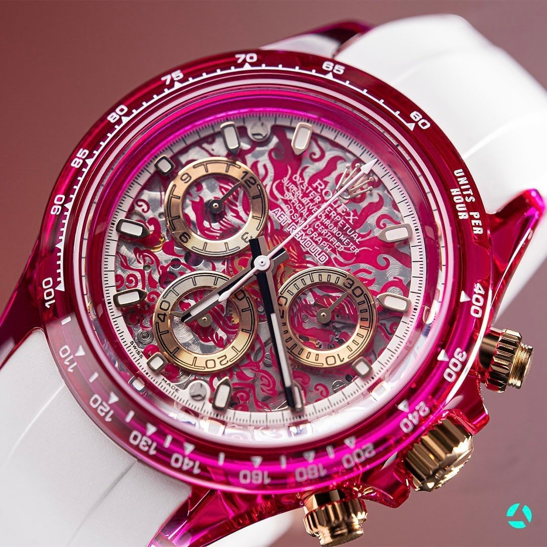 Sapphire AET REMOULD Rolex Daytona LOONG CLARET 紅龍 勞力士地通拿 2024 | WORLDTIMER