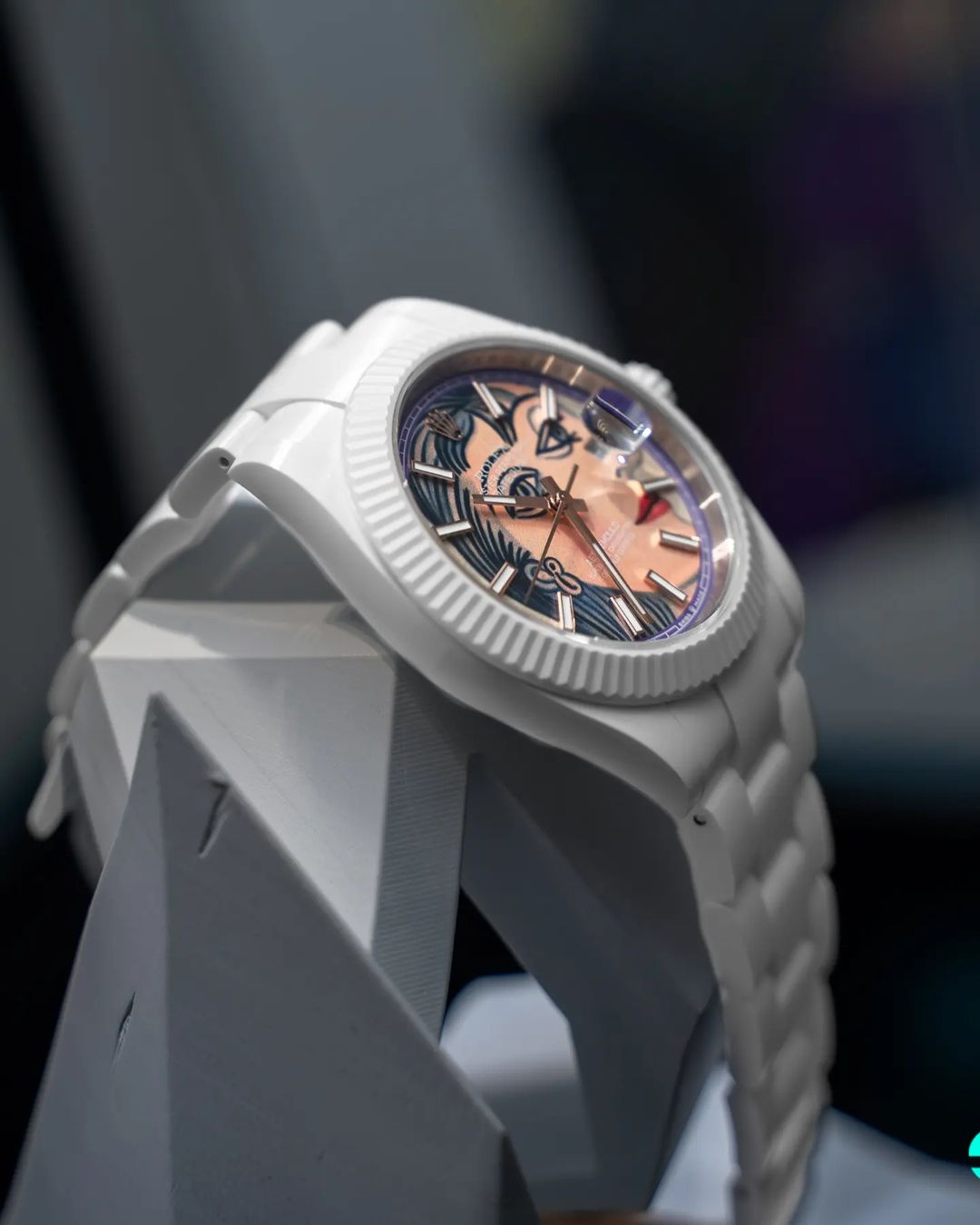 AET REMOULD x PICASSO Rolex Datejust PORTRAIT OF DORA MARA 勞力士 Picasso Datejust 全陶瓷手錶 | WORLDTIMER