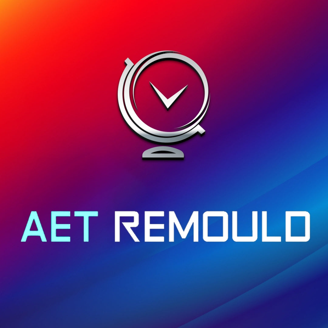 AET REMOULD 彩虹圈 勞力士 地通拿 AFTER RAIN 藍寶石水晶透明手錶 | WORLDTIMER