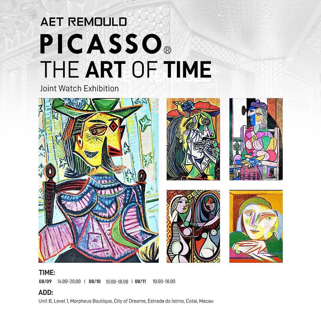 AET REMOULD x PICASSO Watch Collection for Watch Enthusiasts - AET Remould x 畢加索 終極藝術與時尚的手錶系列 | WORLDTIMER