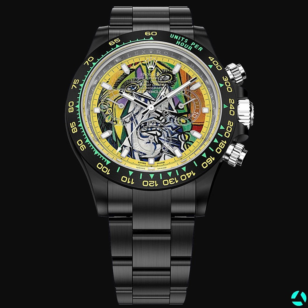 勞力士 地通拿 AET Remould x 畢加索 THE WEEPING WOMAN Rolex Daytona Full Ceramic Watch | WORLDTIMER