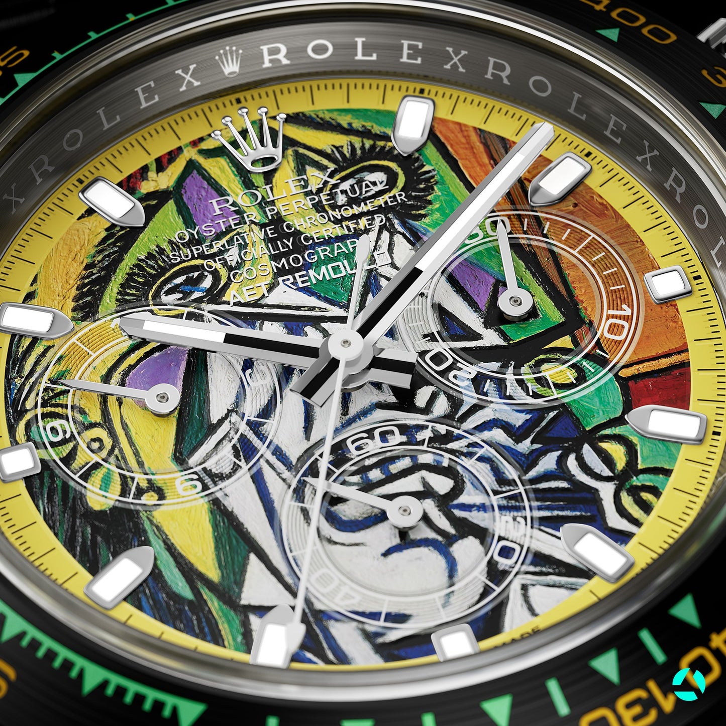 勞力士 地通拿 AET Remould x 畢加索 THE WEEPING WOMAN Rolex Daytona Full Ceramic Watch | WORLDTIMER