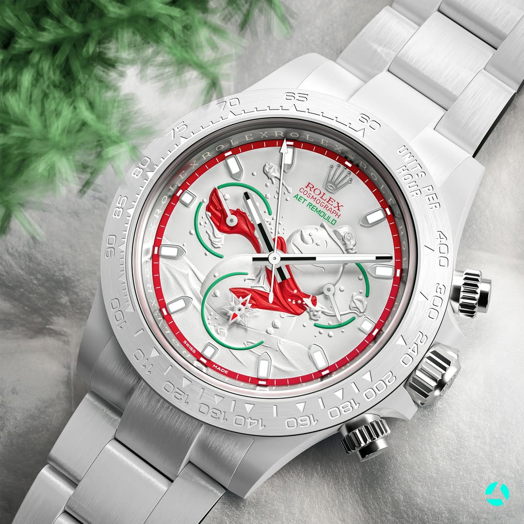 AET REMOULD 为您呈献最梦幻的圣诞腕表 AET REMOULD Rolex Daytona Christmas Snowman | WORLDTIMER