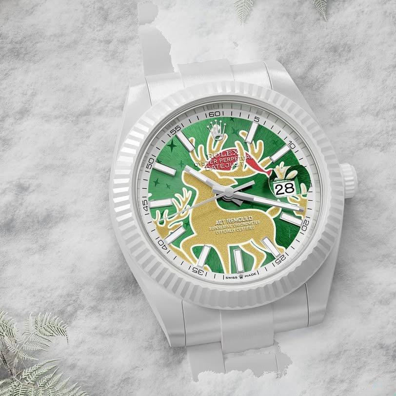 AET REMOULD 呈献最受瞩目的圣诞腕表 Rolex Datejust AET REMOULD Christmas Deer | WORLDTIMER