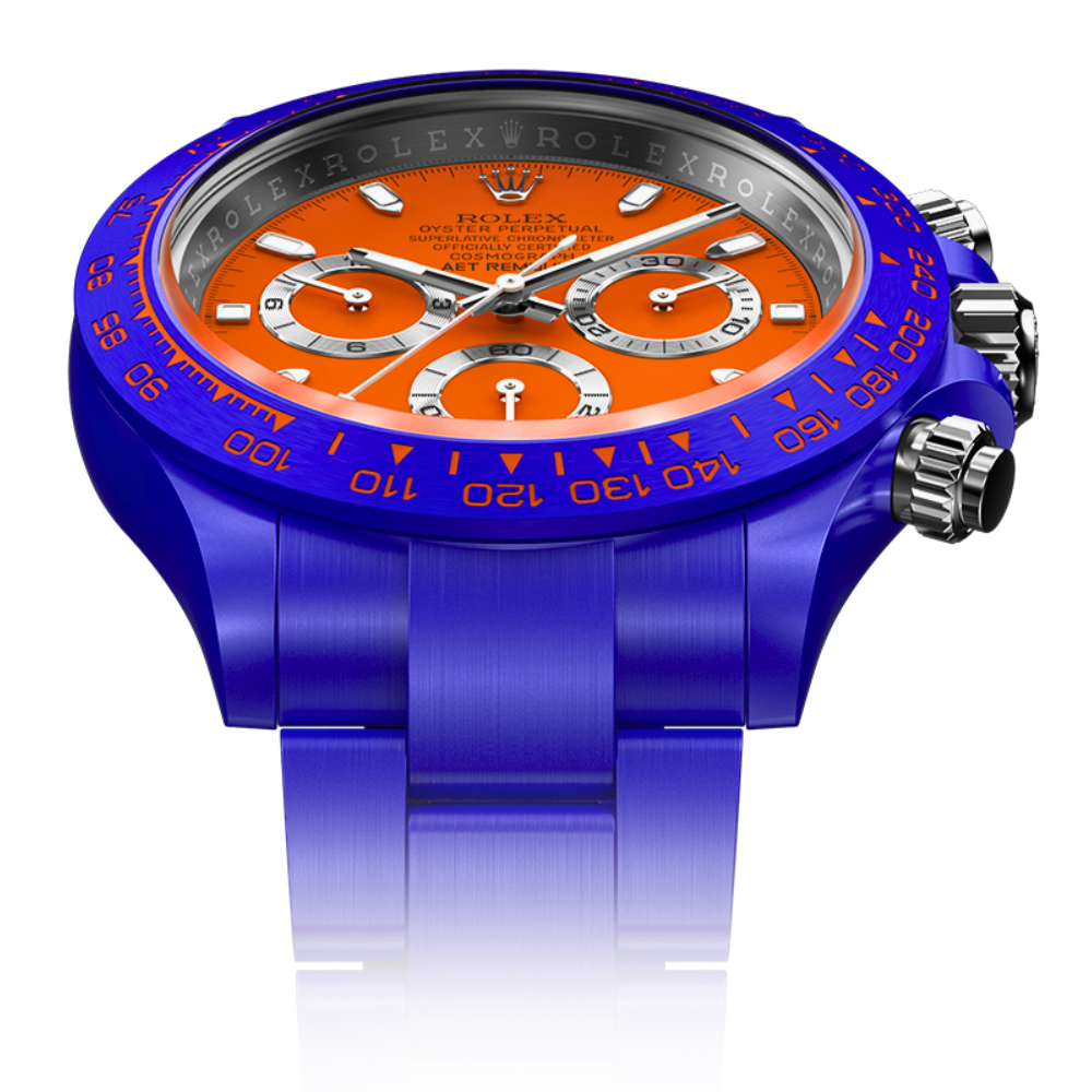 AET REMOULD 勞力士 地通拿 SAKHIR ORANGE 全陶瓷手錶 Rolex Ceramic Daytona | WORLDTIMER