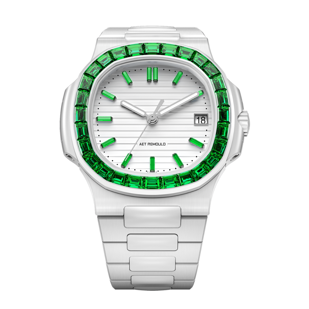 AET REMOULD Patek Nautilus 5711 "SERENDIPITY IN GREEN" 百達翡麗 金鷹5711 | WORLDTIMER