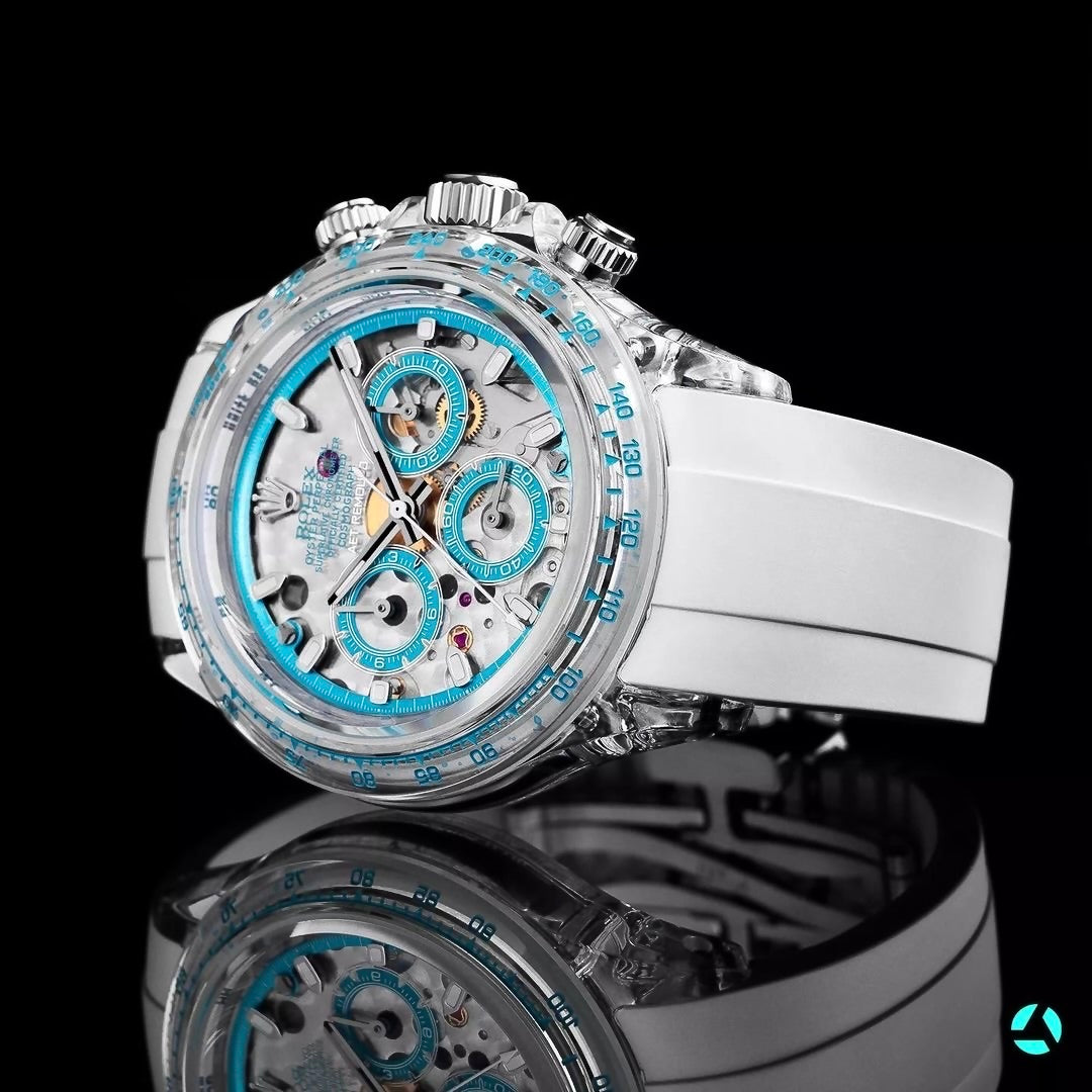 AET REMOULD Rolex Daytona ABU DHABI SAPPHIRE | WORLDTIMER