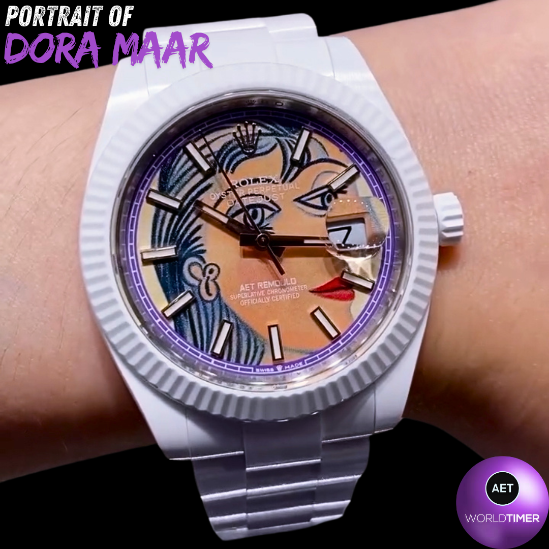 Rolex Datejust AET REMOULD x PICASSO PORTRAIT OF DORA MARA 勞力士 日誌型 全陶瓷手錶 | WORLDTIMER