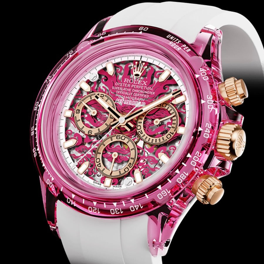 Sapphire AET REMOULD Rolex Daytona LOONG CLARET 紅龍 勞力士地通拿 2024 | WORLDTIMER