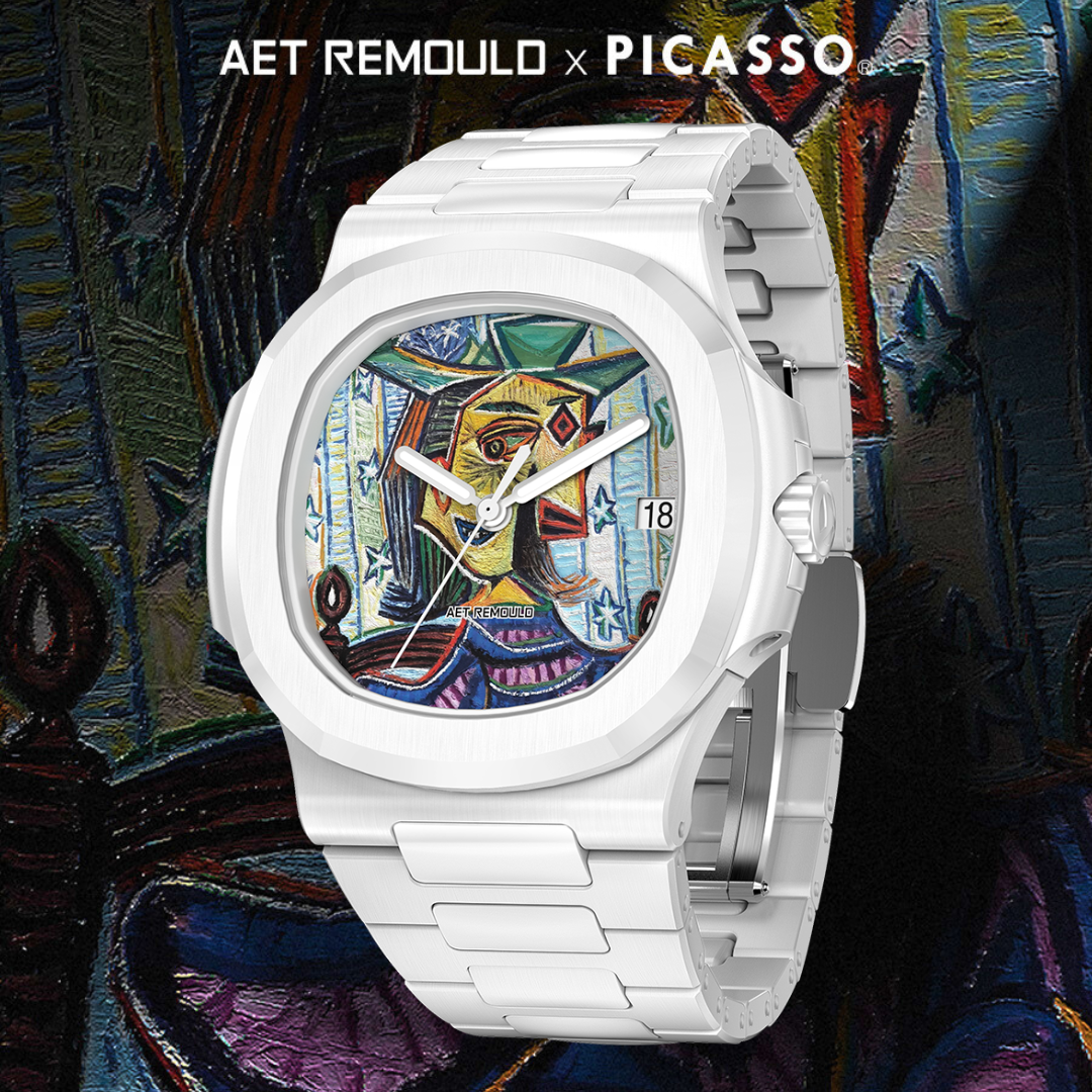 AET Remould x Picasso Patek Philippe Nautilus "SEATED PORTRAIT OF DORA MAAR" 百達翡麗 金鷹5711 全陶瓷手錶 | WORLDTIMER 