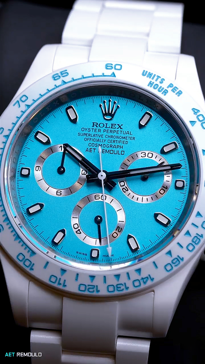 AET REMOULD 勞力士 地通拿 ABU DHABI 全陶瓷手錶 | WORLDTIMER