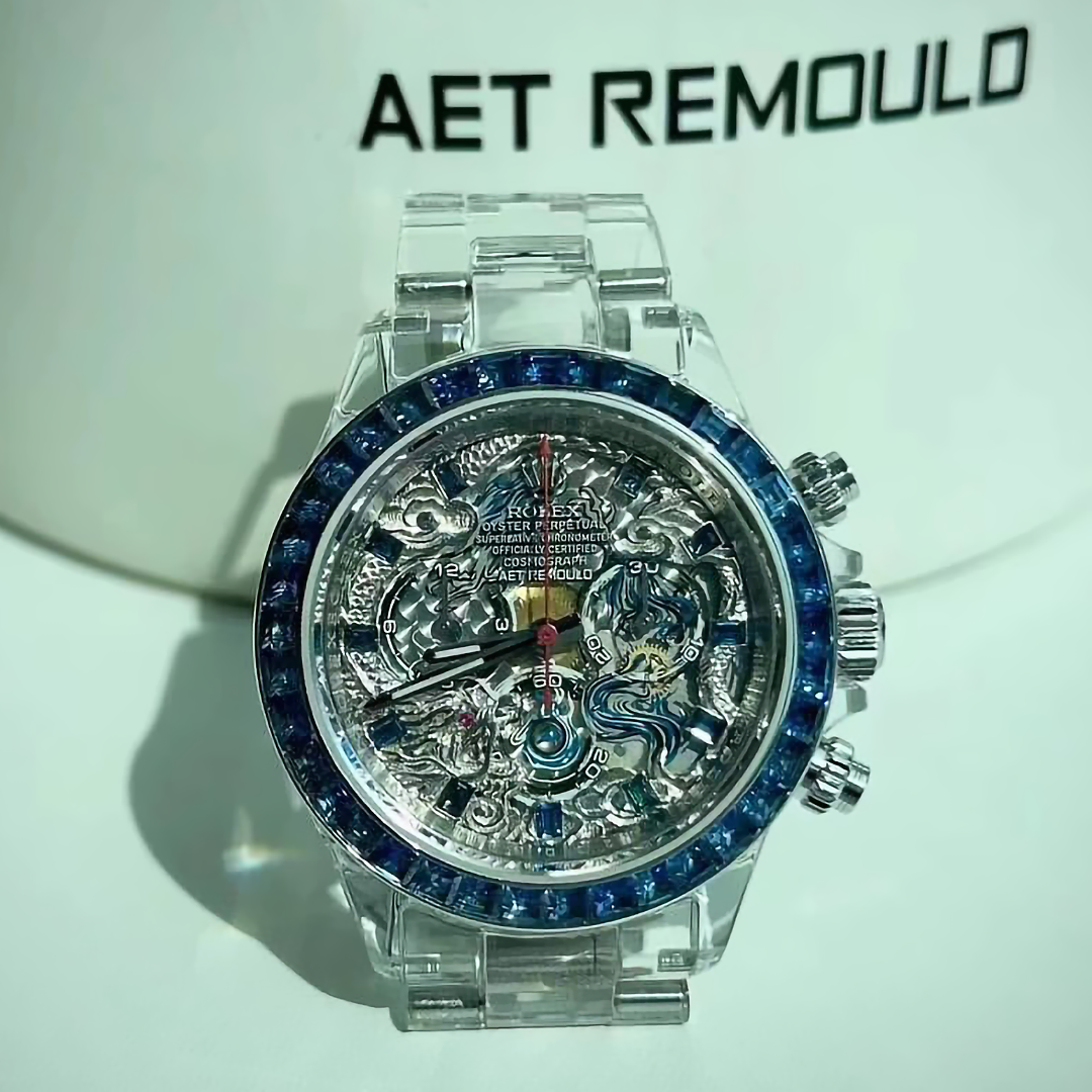 Ultimate AET REMOULDED Rolex Daytona LOONG Full Sapphire Watch Review 劳力士迪通拿：终极蓝宝石升级 | WORLDTIMER