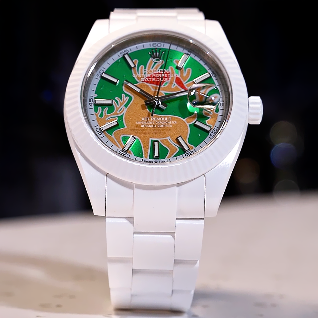 AET REMOULD 呈献最受瞩目的圣诞腕表 Rolex Datejust AET REMOULD Christmas Deer | WORLDTIMER