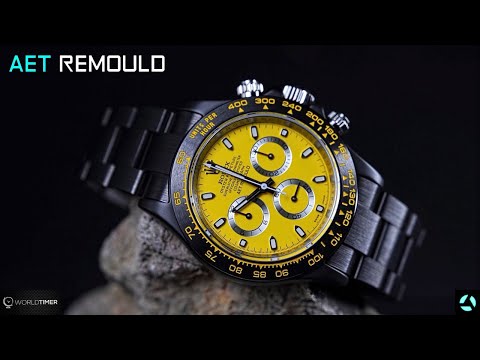 勞力士 地通拿 AET Remould RACING YELLOW 全陶瓷手錶 Ceramic Rolex Daytona | WORLDTIMER