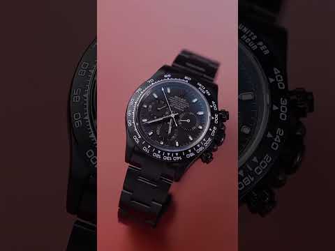 AET REMOULD 勞力士地通拿 BLACK CLASSIC 全陶瓷手錶 | WORLDTIMER
