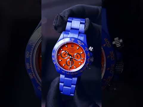 AET REMOULD 勞力士 地通拿 SAKHIR ORANGE 全陶瓷手錶 Rolex Ceramic Daytona | WORLDTIMER