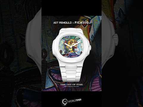 AET Remould x Picasso Patek Philippe 5711 Nautilus SEATED PORTRAIT OF DORA MAAR 百達翡麗 金鷹5711 全陶瓷手錶 | WORLDTIMER 