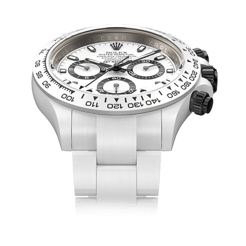 AET REMOULD Ceramic Rolex Daytona WHITE CLASSIC 勞力士地通拿 全陶瓷手錶 | WORLDTIMER